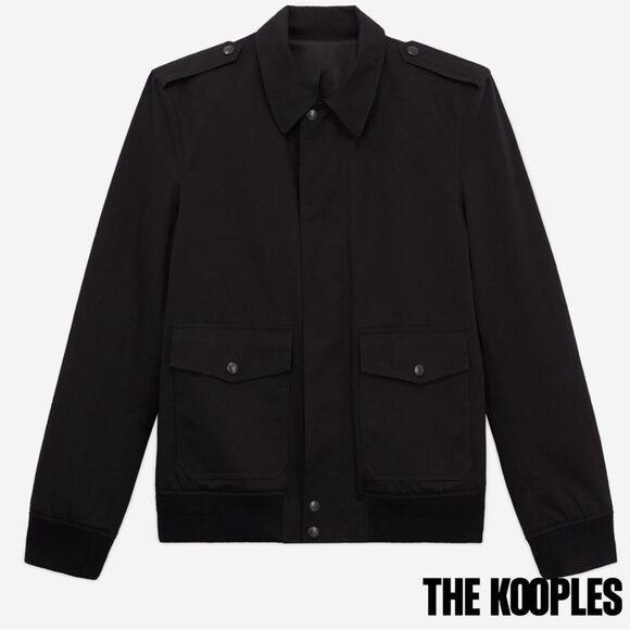The Kooples **NWT** Plain Lento Black Jacket - Picture 4 of 14